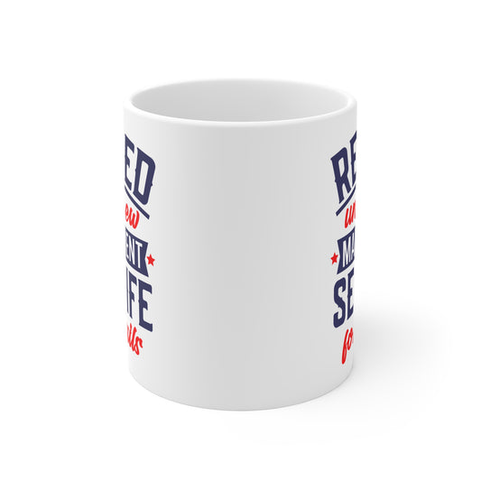 Retired Mug — “Retired Under New Management: See Wife for Details” 11oz Coffee Cup