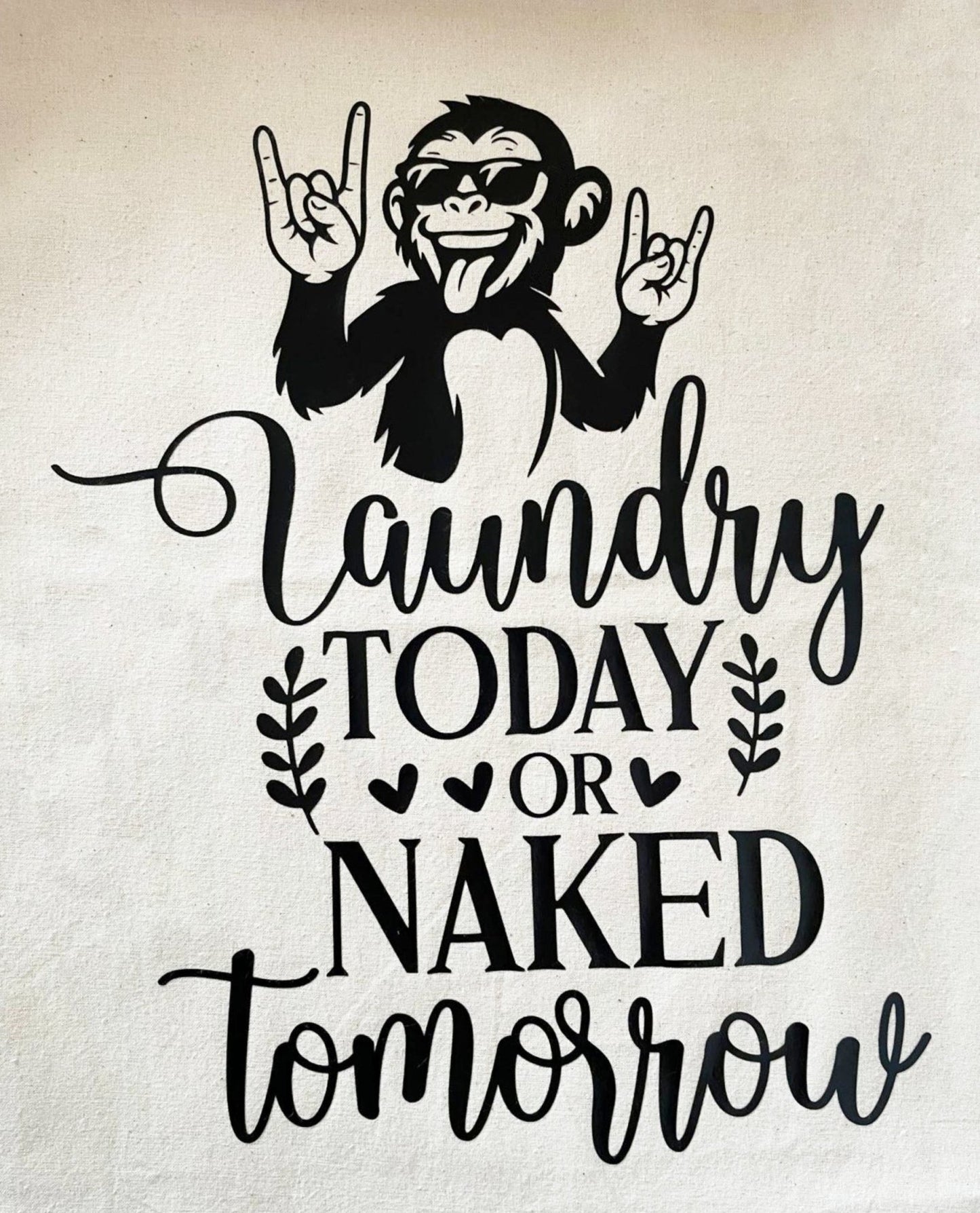 Large Laundry Bags - Eco - Friendly Recycled Cotton XL 49 x 75cm with Drawstring for Dorm & Travel - EMU Works