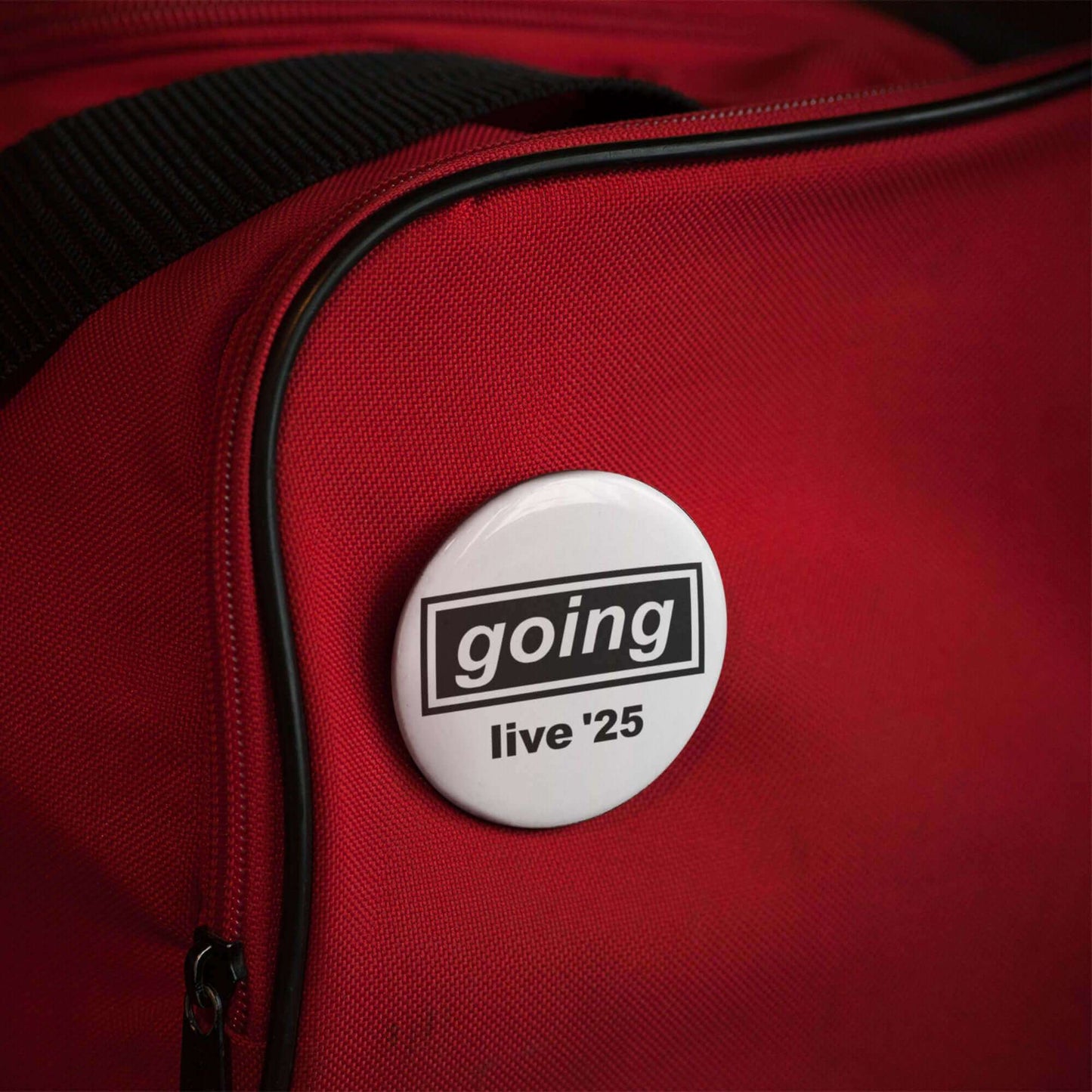 Oasis Gifts Pin Button Badge - 2 inch 50mm Glossy Print Pinback for Secure Fit | Indie Music Gifts & Oasis Band Gifts | Ideal for Oasis Gift Fans, Concert Ticket Owners, Going '25 Collectors - EMU Works