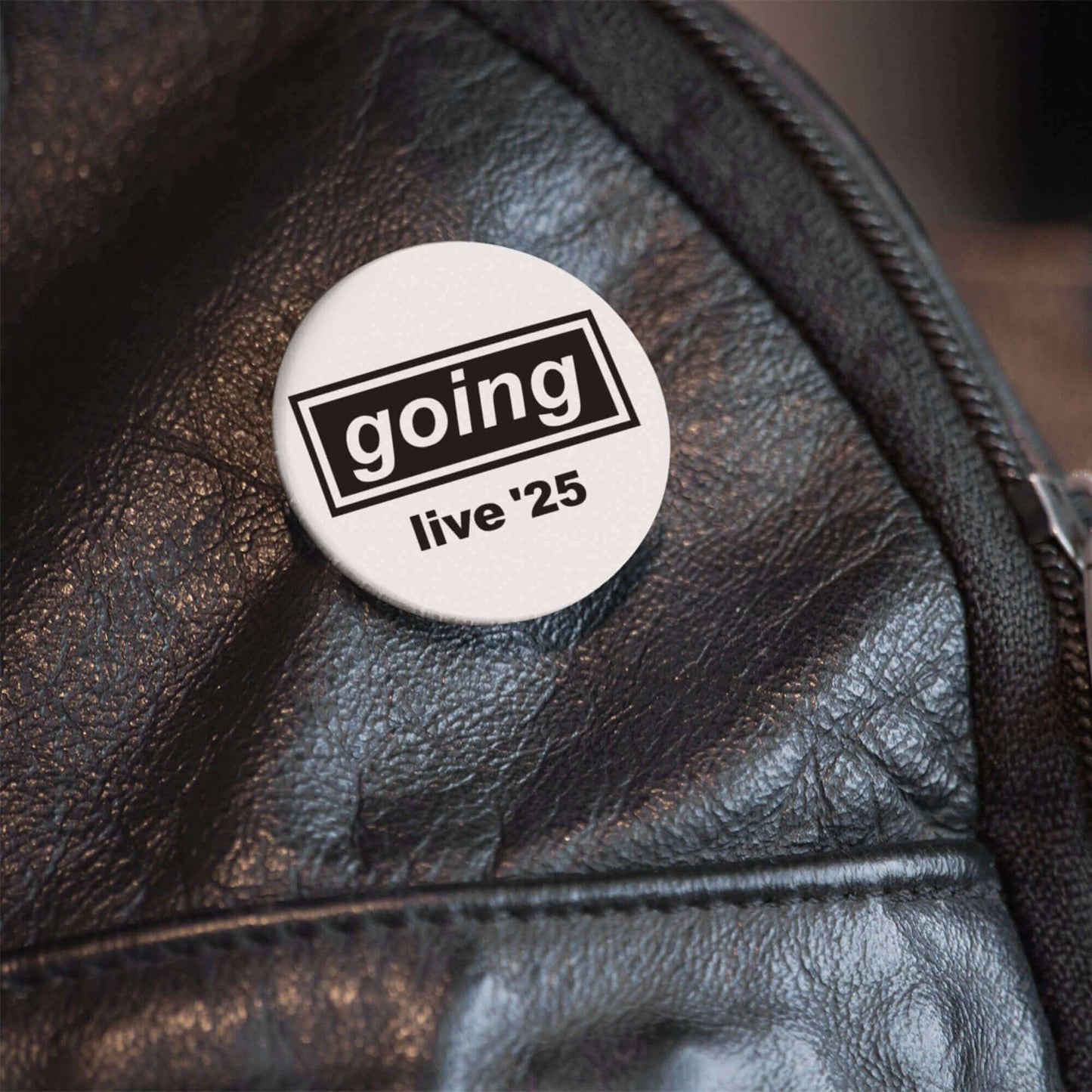 Oasis Gifts Pin Button Badge - 1 Inch Glossy Print Pinback for Secure Fit | Indie Music Gifts - EMU Works