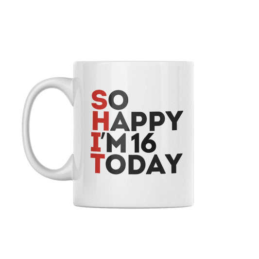 Happy Birthday Milestone Birthday Mug – 11oz Dishwasher Safe Gift for 16th to 80th Celebrations - EMU Works