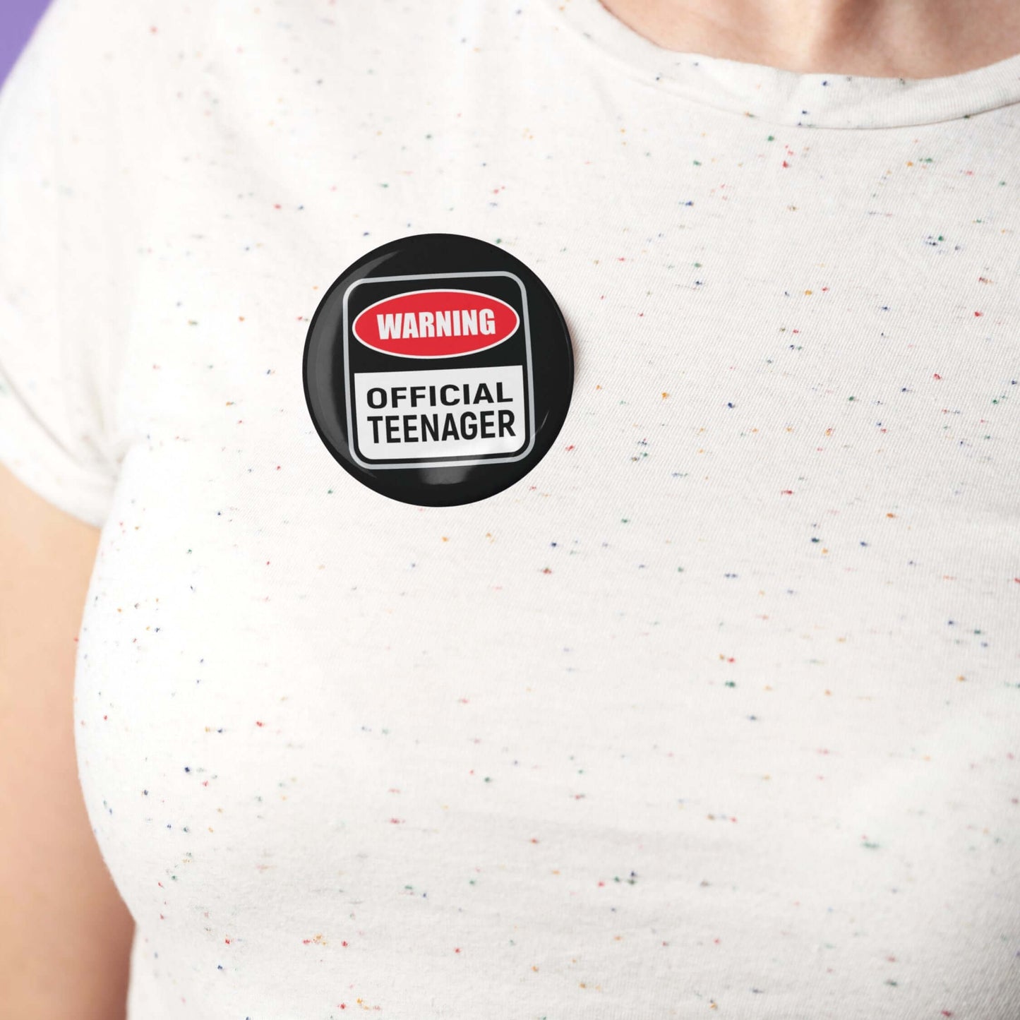 Official Teenager Badge - Teenager Gifts, Perfect for 13th Birthday Decorations, Happy Birthday