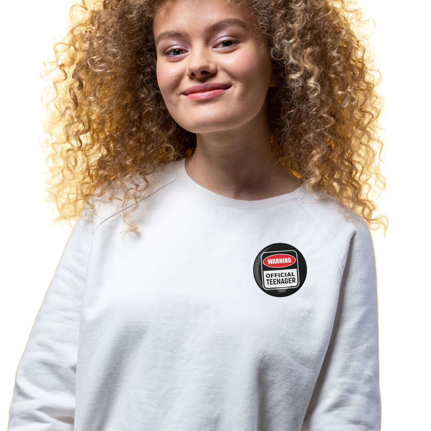 Official Teenager Badge - Teenager Gifts, Perfect for 13th Birthday Decorations, Happy Birthday