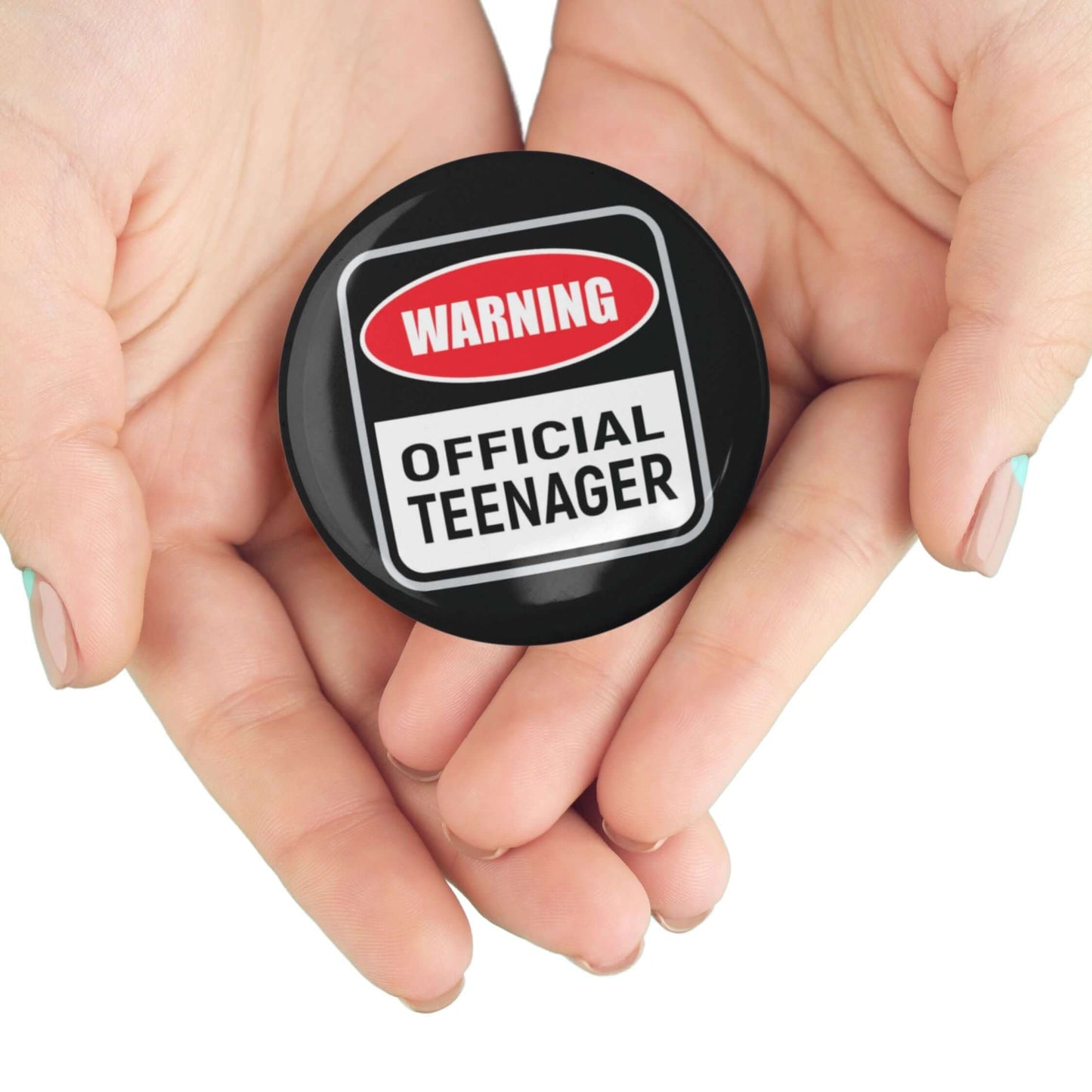 Official Teenager Badge - Teenager Gifts, Perfect for 13th Birthday Decorations, Happy Birthday