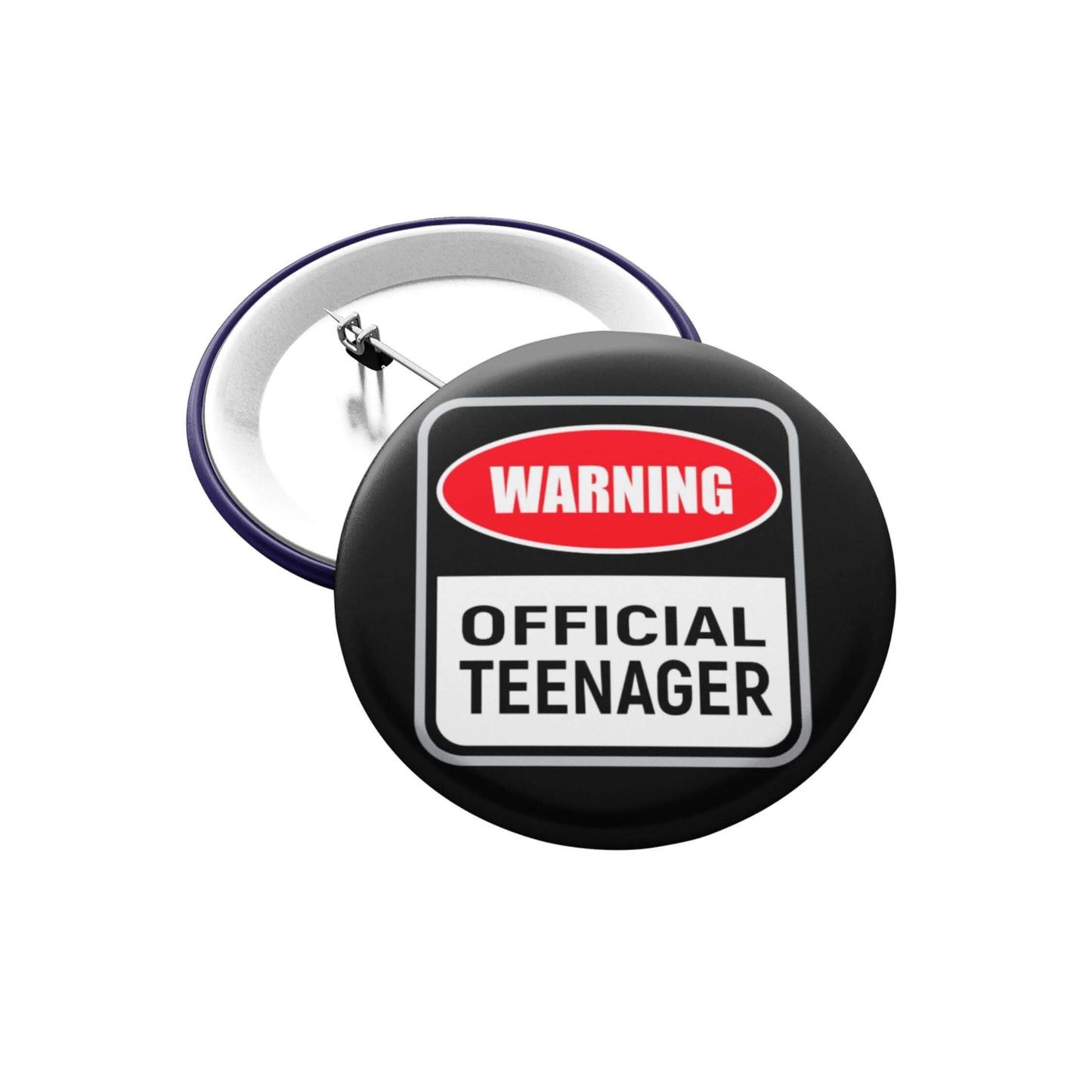 Official Teenager Badge - Teenager Gifts, Perfect for 13th Birthday Decorations, Happy Birthday