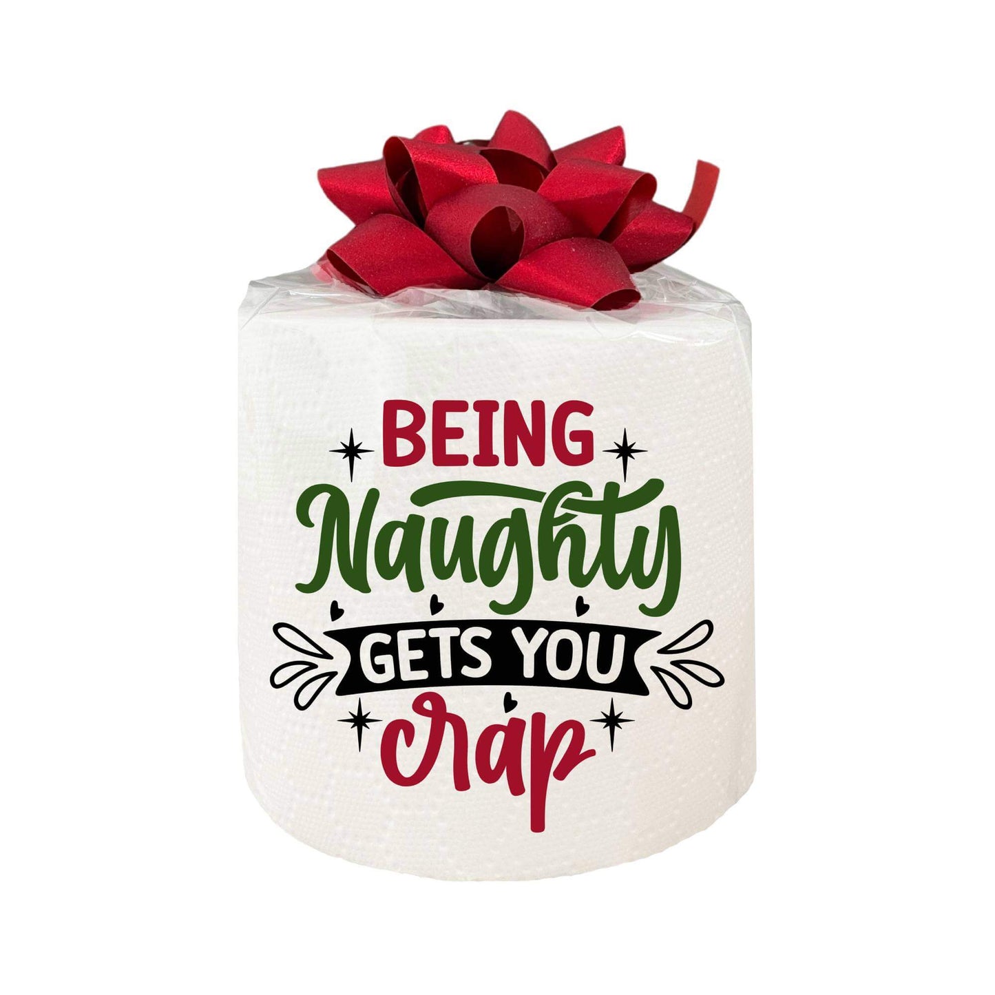 EMUWORKS Novelty Christmas Printed Toilet Roll