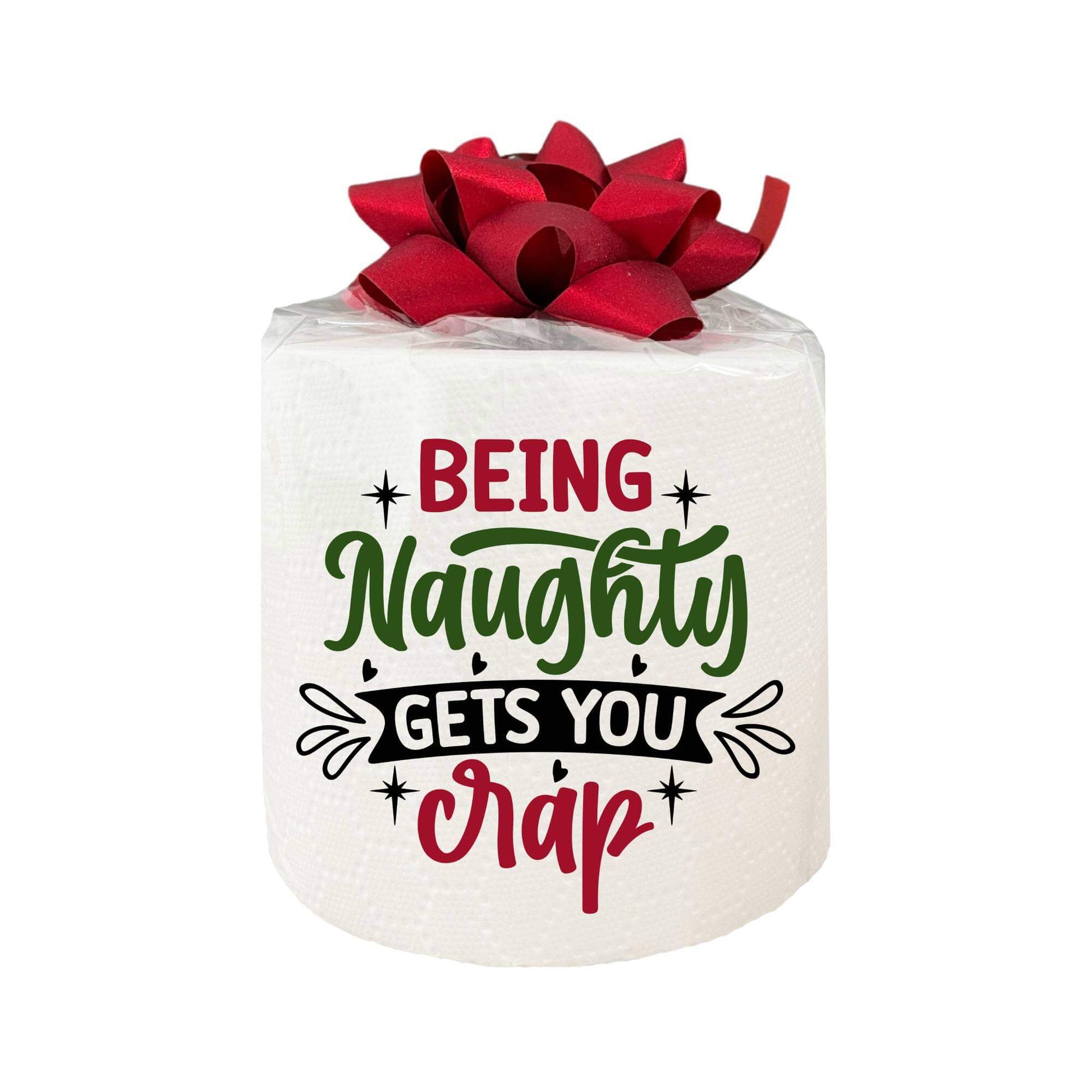 EMUWORKS Novelty Christmas Printed Toilet Roll