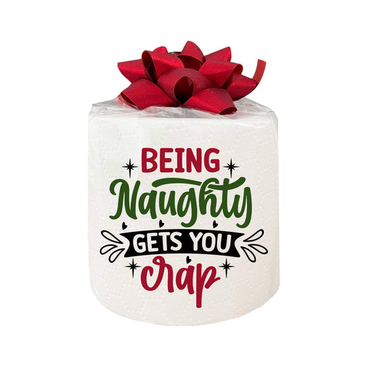 EMUWORKS Novelty Christmas Printed Toilet Roll