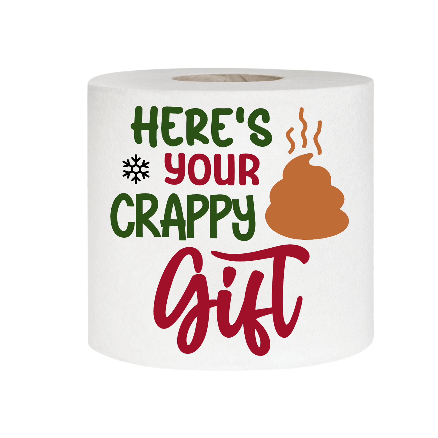 Novelty Christmas Printed Toilet Roll