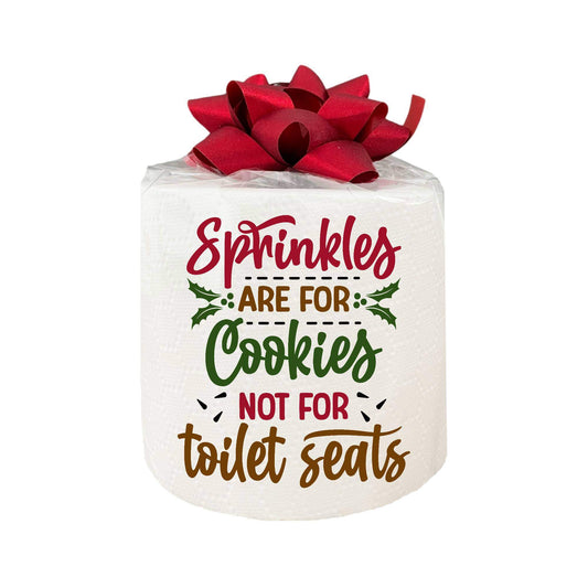 EMUWORKS Novelty Christmas Printed Toilet Roll