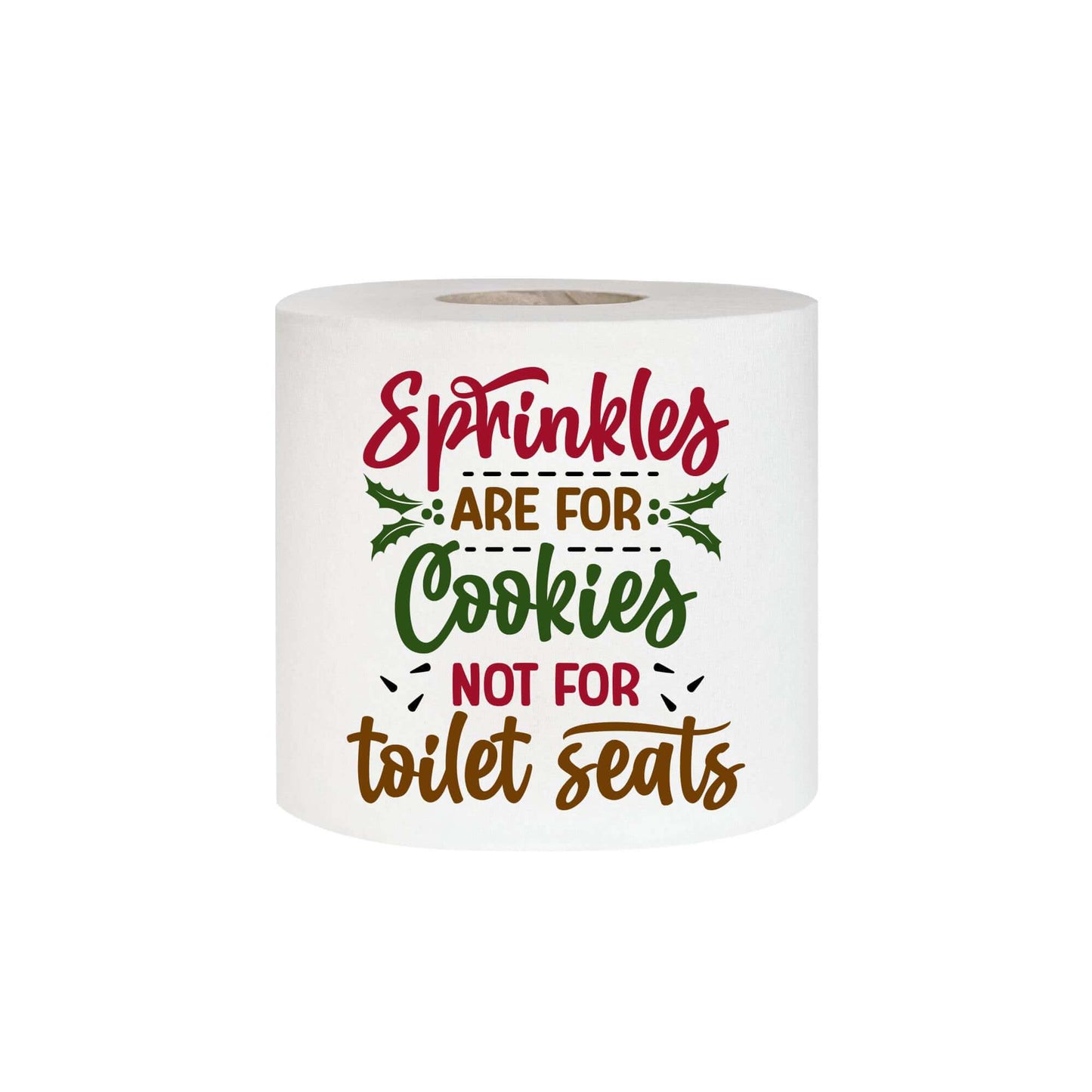 EMUWORKS Novelty Christmas Printed Toilet Roll