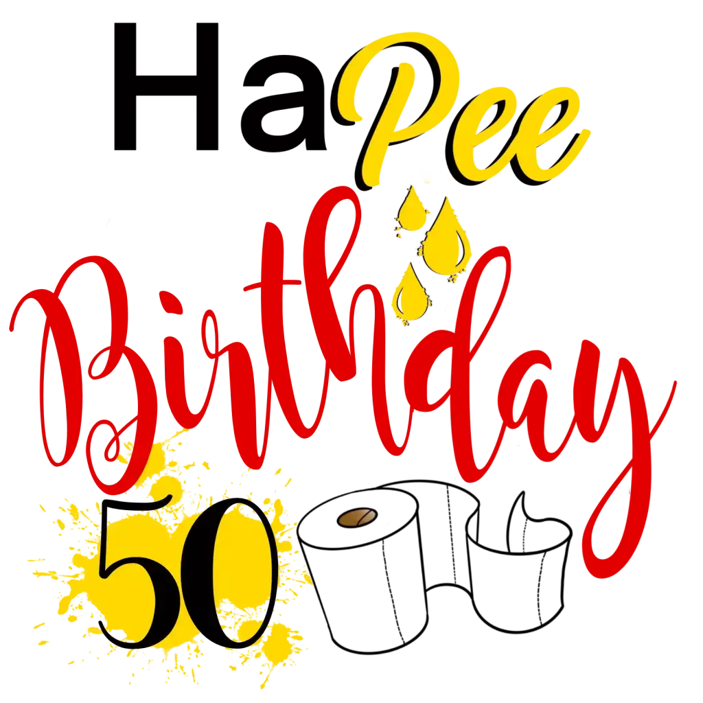 Novelty Toilet Roll 50th Birthday Printed Toilet Roll - Limited-Edition