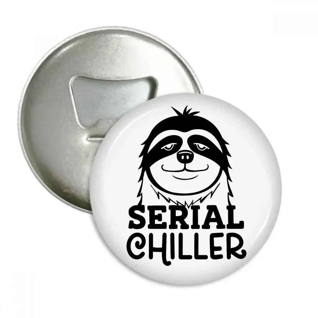 Funny Fridge Magnet Bottle Opener - 2.32 Inch Serial Chiller Kitchen Decor Gift