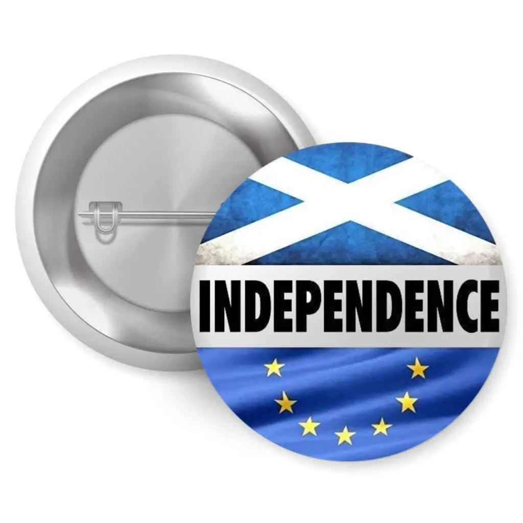 Scottish Independence Pin – Vibrant 1'' (25mm) Badge for Activism & Daily Wear