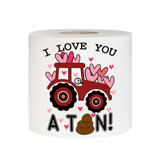 Funny Valentines Gift: Romantic Novelty Toilet Paper Roll - Unique Gift to Make Them Smile - EMU Works