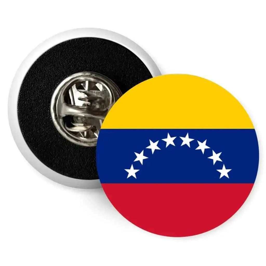 Venezuela Flag Pin - 1 Inch Durable Metal Badge with Vibrant Colours for Proud Heritage Display