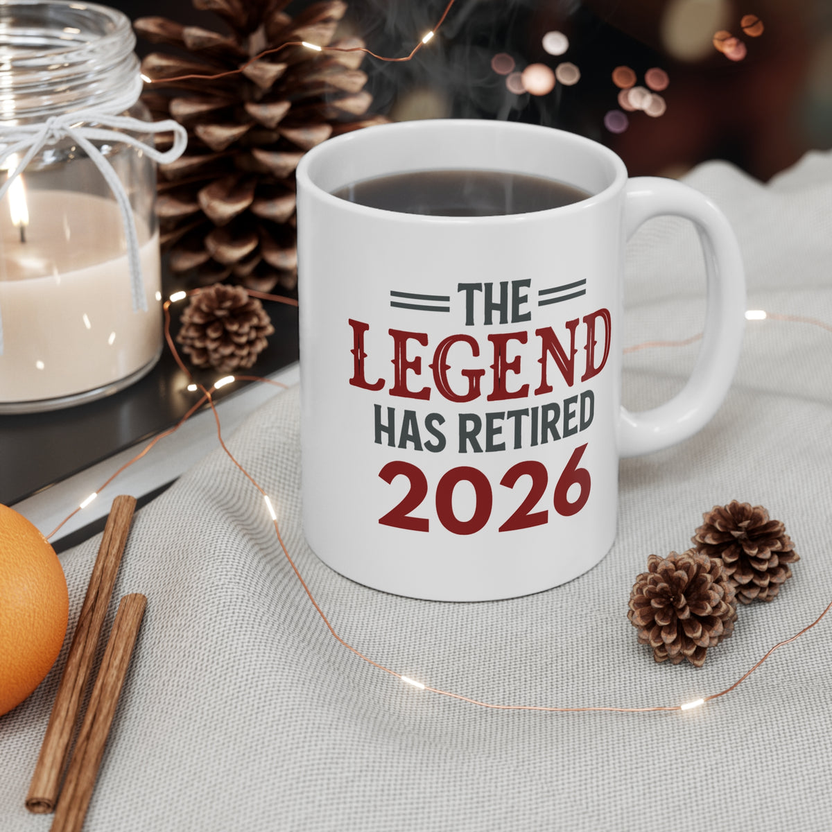 The Legend Has Retired 2026 Mug