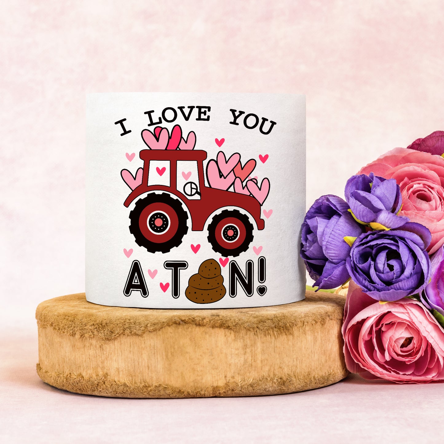 Valentines Gift For Husband Wife - Novelty Toilet Paper Roll - Unusual Valentines Gift