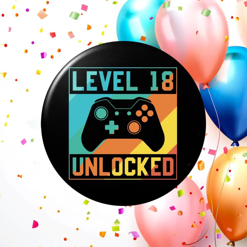 Emuworks Birthday Badges - Epic 18th Birthday Badge