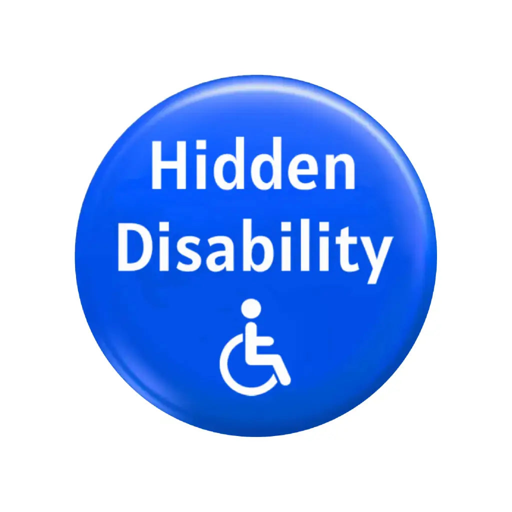 Emuworks Medical Alert Badge - Hidden Disability Awareness