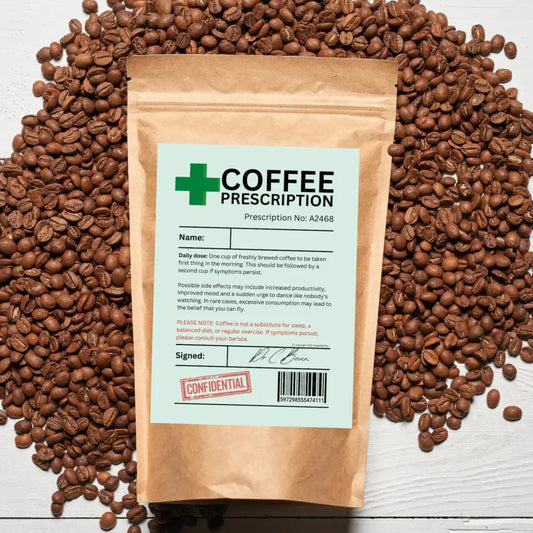 Emuworks Prescription Labels - Coffee Lover’s Delight