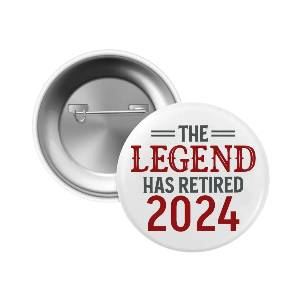 EMUWORKS Retirement Badges - Celebrate Retirement 2024