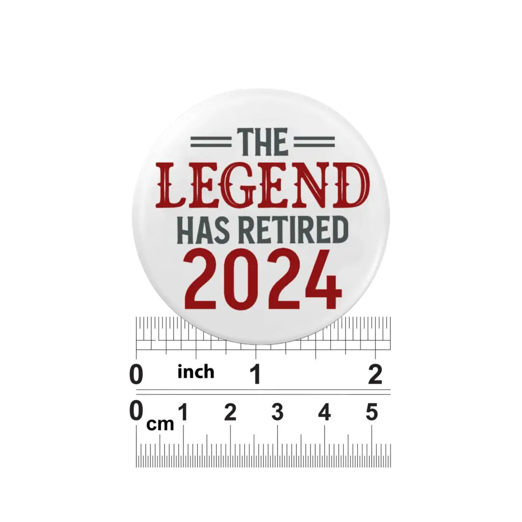 EMUWORKS Retirement Badges - Celebrate Retirement 2024