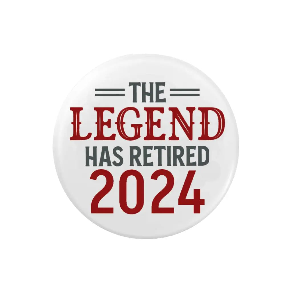 EMUWORKS Retirement Badges - Celebrate Retirement 2024