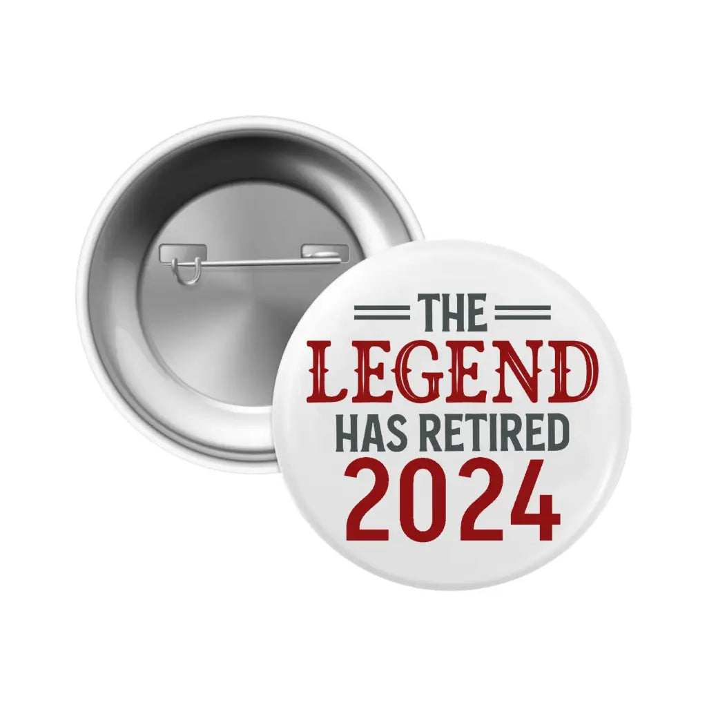 EMU Works - The Legend Has Retired 2022 Celebration Pin