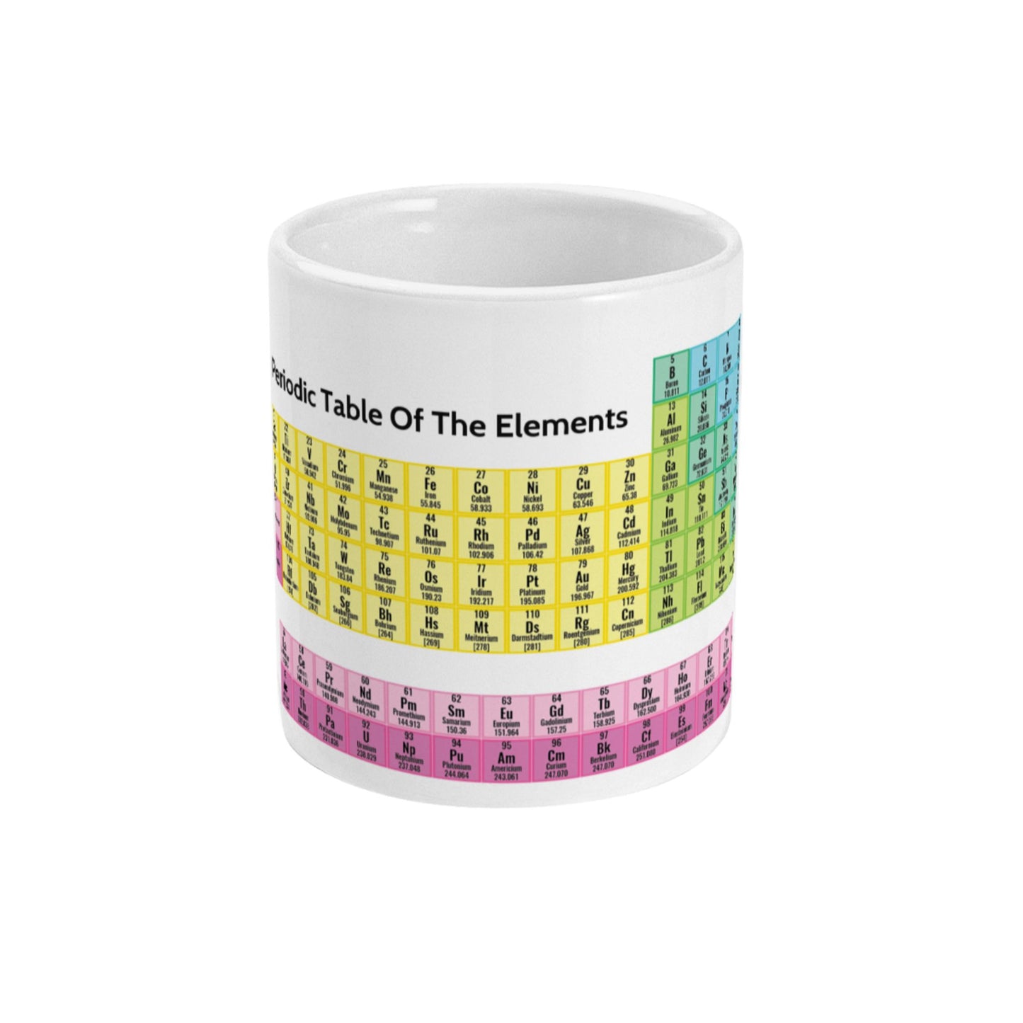 Mug Coffee Cup Gift - Chemistry Student Educational - Periodic Table of Elements