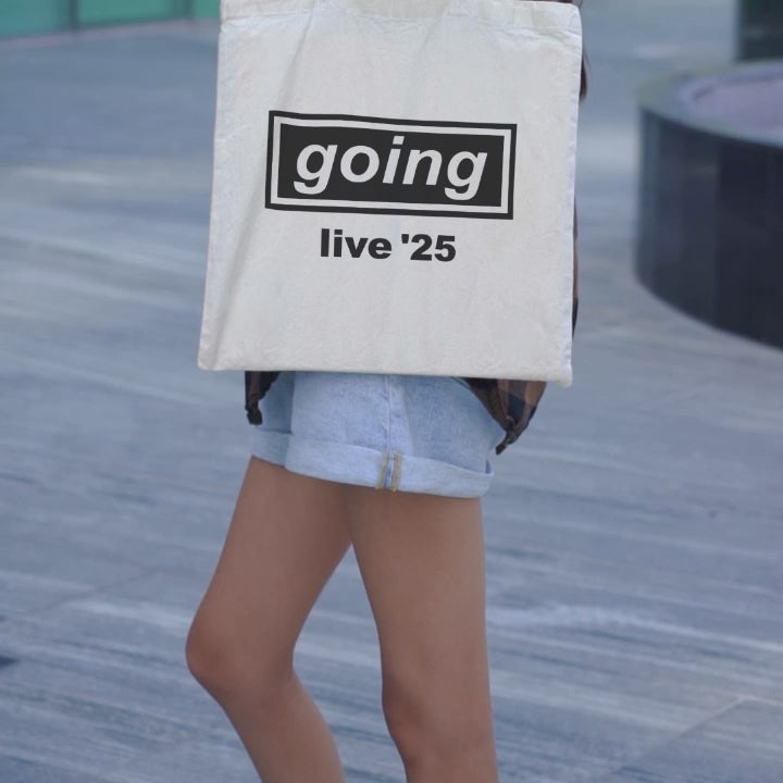 Oasis live '25 公式ポップアップストア トートバッグ Oasis Band Tote Bag - Oasis Gift for Fans - Oasis Live '25