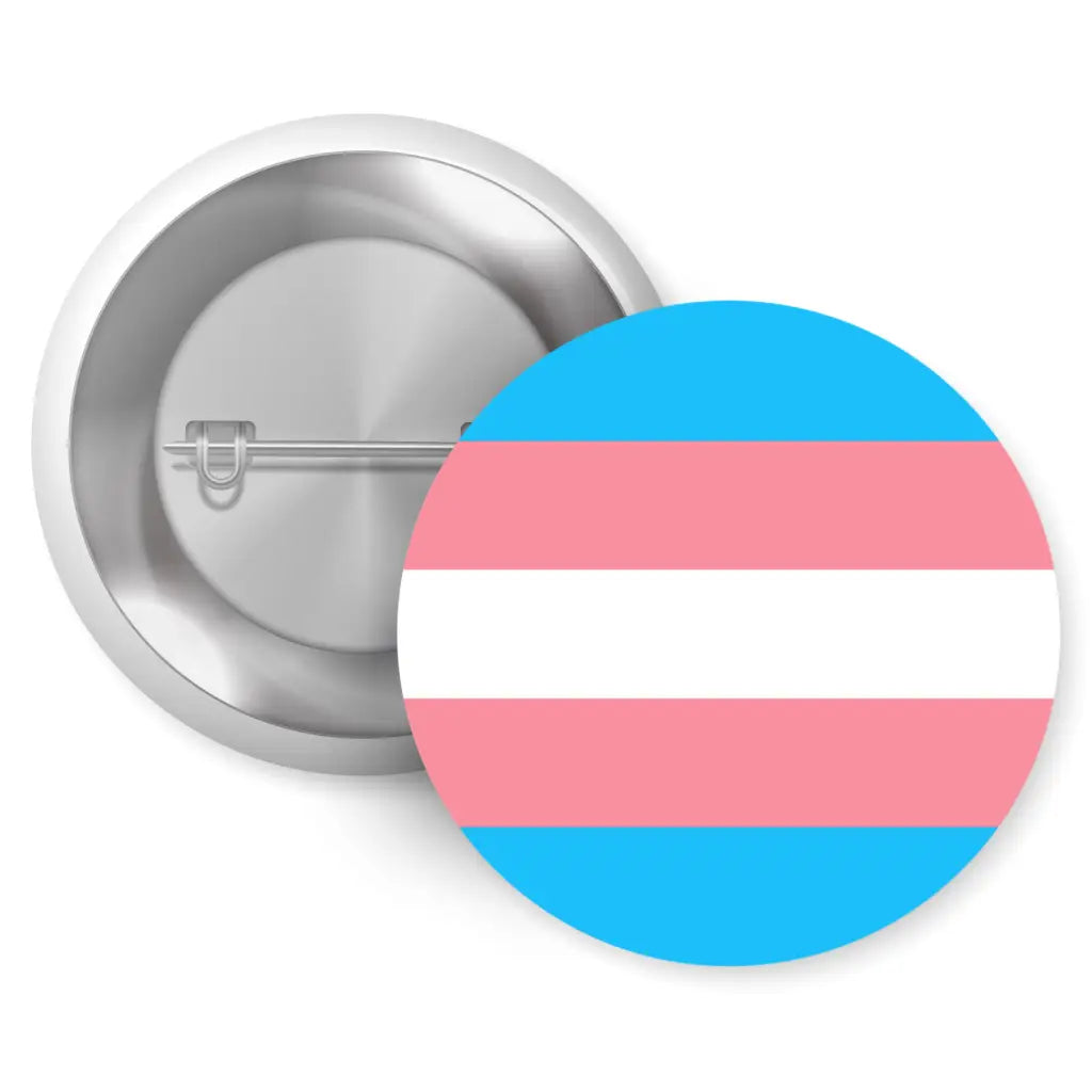 Pride Trans Flag Support Badge - Show Your Support proudl